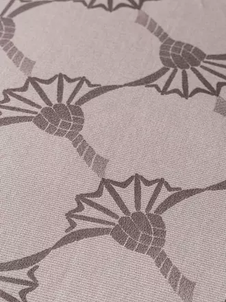 JOOP | Ropa de cama de satén 70x90cm/140x200cm CORNFLOWER DOUBLE Beige | grau